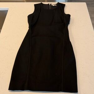 Helmut Lang Elegant Black Sleeveless Mini Dress